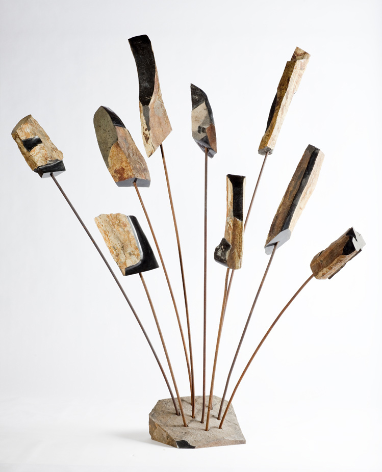 Flowerpower II / Basalt / 190 cm